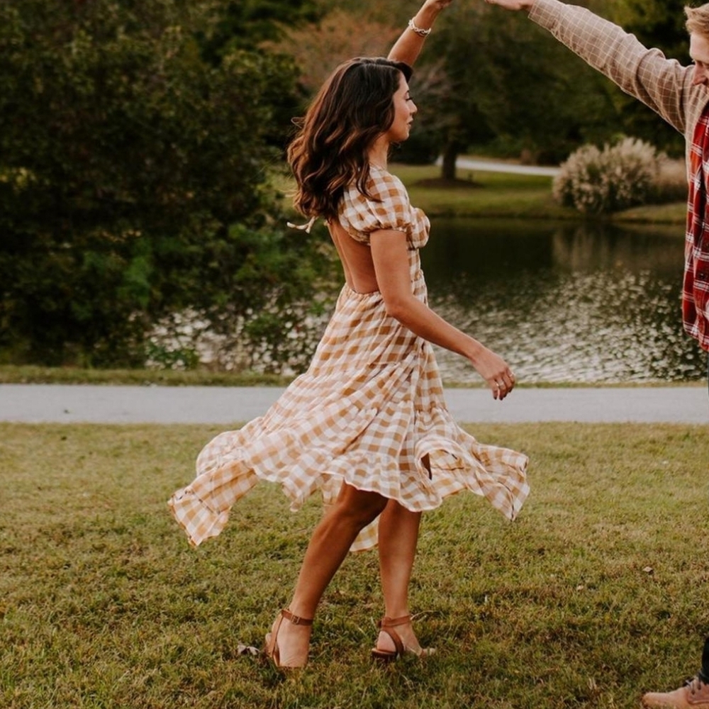 Gingham Boutique Dress